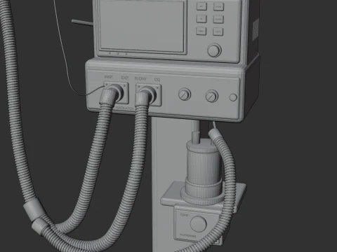Ventilator 3D Model
