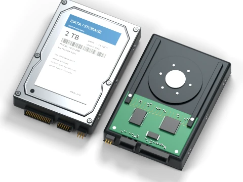 Generic Hard Drive 3Dモデル