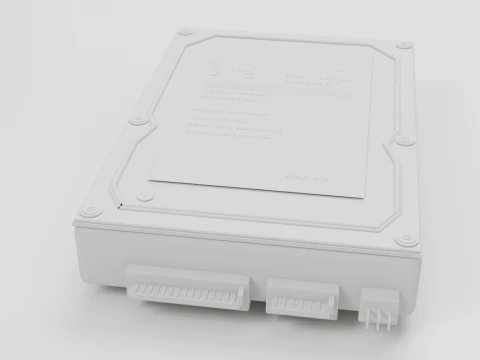 Generic Hard Drive 3Dモデル