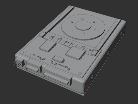 Generic Hard Drive 3Dモデル