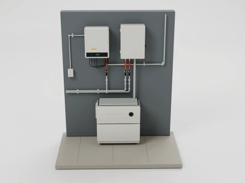 Solar Installation 3D Модель