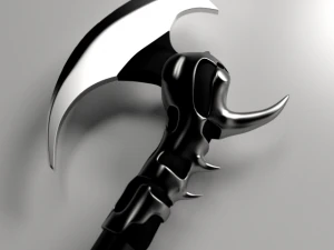 dragon battle axe 3D Model