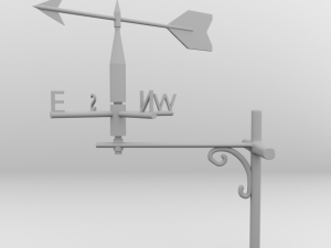 wind vane Modello 3D