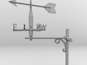 wind vane Modello 3D