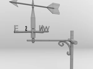 wind vane 3D Model