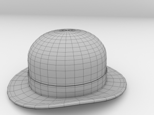 bowler hat 3Dモデル