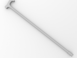 walking canes Model 3D