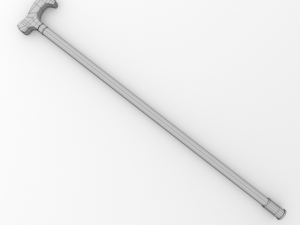 walking canes Model 3D