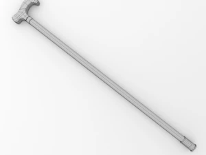 walking canes 3D Model