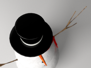 snowman Modelo 3D