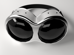 steampunk goggles 3D-Modell