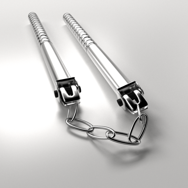nunchucks 3D मॉडल .c4d .max .obj .3ds .fbx .stl .blend 