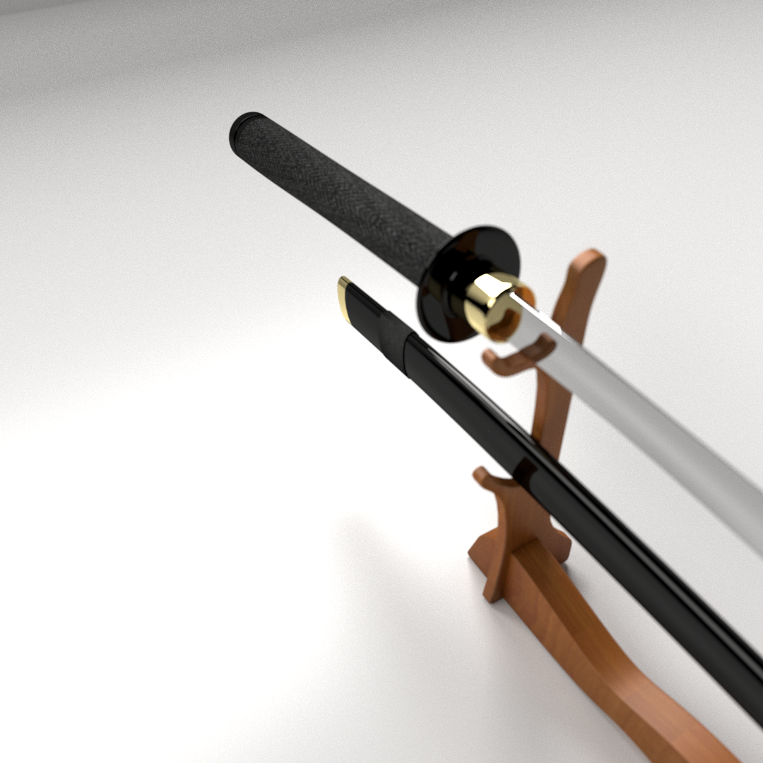 Катана 3д модель. Katana 3d. Катана 3. Katana 3d model.