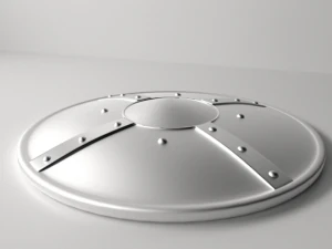 medieval buckler shield 3D Model