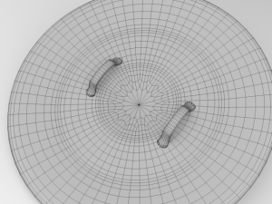 medieval buckler shield Model 3D