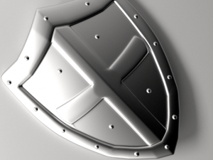 knights shield 3D Model