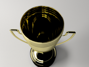 trophy cup Modello 3D
