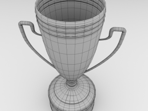trophy cup Modello 3D