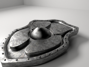 medieval shield 3D 模型