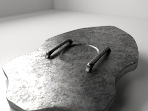 medieval shield 3D 模型