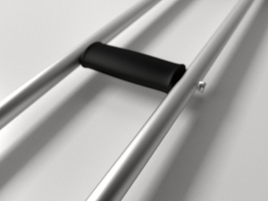 underarm crutch 3D Model