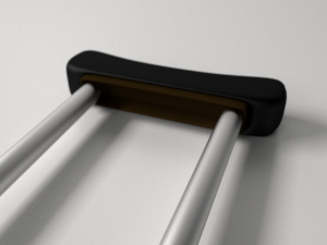 underarm crutch 3D Model