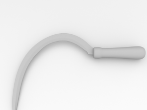 sickle 3D 모델