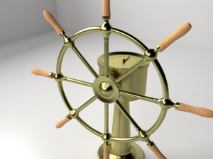 ships wheel 3D Model