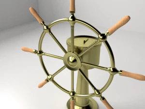 roda de navios Modelo 3D