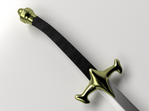 scimitar Model 3D