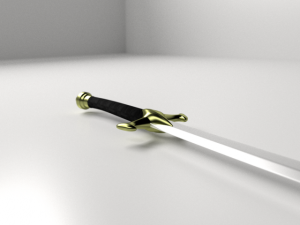 scimitar Model 3D