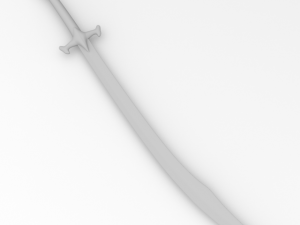 scimitar Model 3D