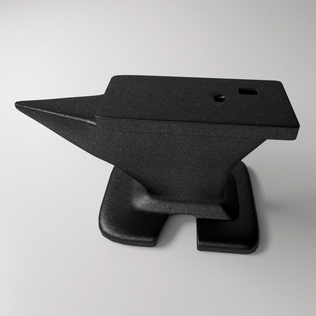 anvil 3D Model .c4d .max .obj .3ds .fbx .stl .blend 