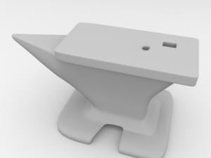 anvil 3D 모델