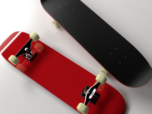 skateboard 3D Model