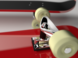 skateboard 3D मॉडल