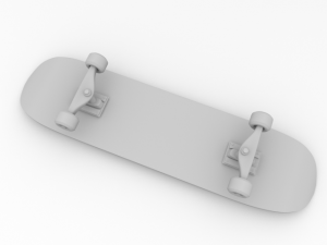 skateboard 3D मॉडल