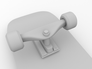 skateboard 3D मॉडल