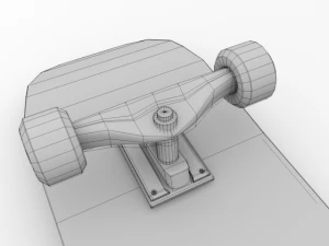 skateboard 3D Model