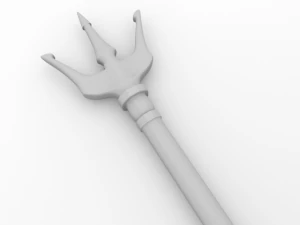 tridente Modelo 3D