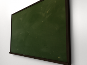 chalkboard Modèle 3D
