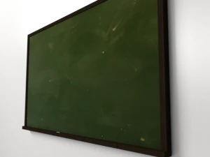 chalkboard 3D Model