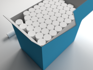 chalk box 3D 模型