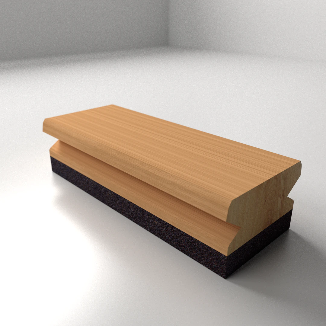 chalkboard eraser 3D Model .c4d .max .obj .3ds .fbx .stl .blend 