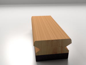 chalkboard eraser 3D 模型
