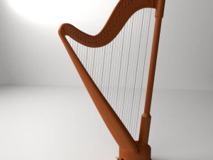 harp 3D Model