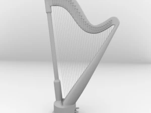 harp 3D Model