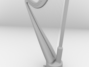 harp 3Dモデル