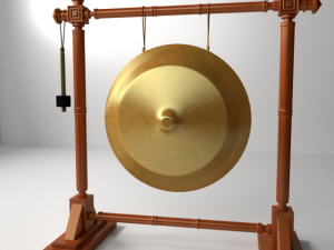 gongs Modelo 3D