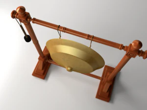 gong Modello 3D